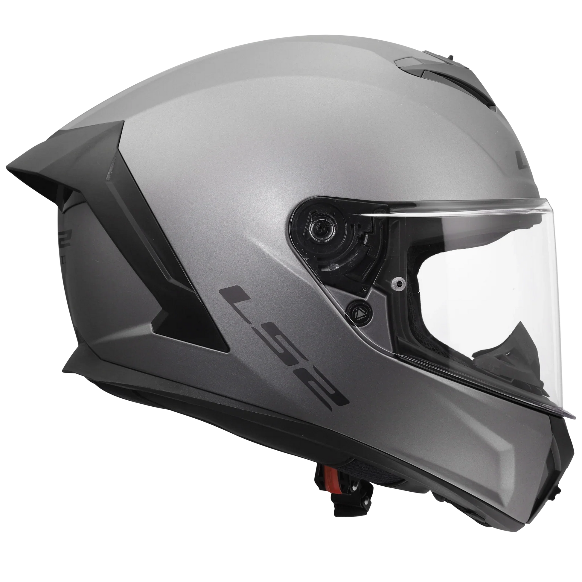 LS2 FF820 Rapid III solid matt titanium - KartKings