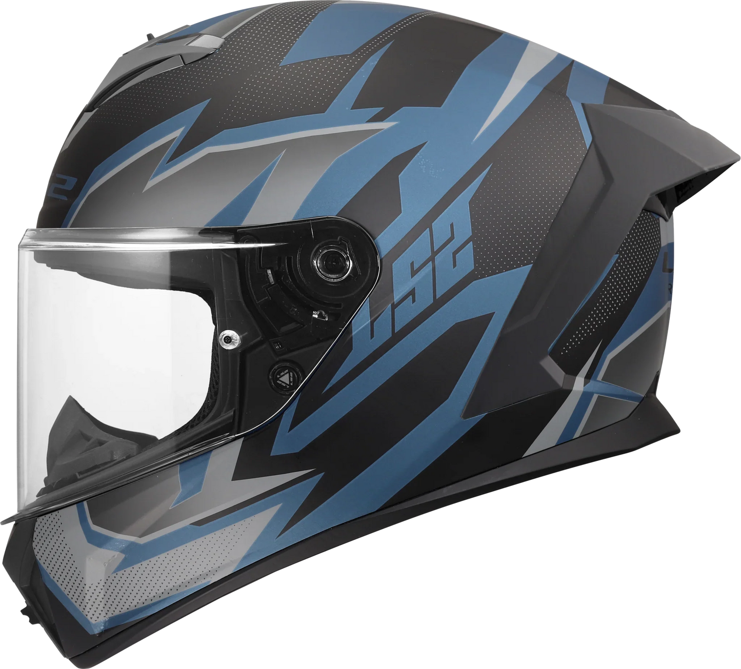 LS2 FF820 Rapid III XTREM zwart/blauw - KartKings