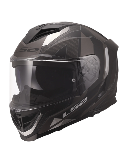 LS2 FF818 STORM III SPORTY Zwart / Grijs