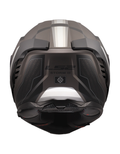 LS2 FF818 STORM III SPORTY Zwart / Grijs
