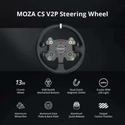 MOZA Racing CS V2P Steering Wheel