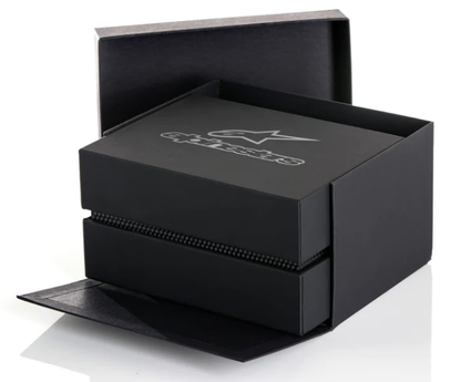 Alpinestars tech 3H matt zwart / bruin leren strap