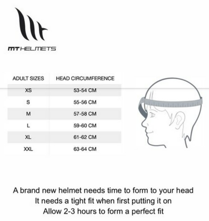 MT Helmets Thunder Fluor yellow
