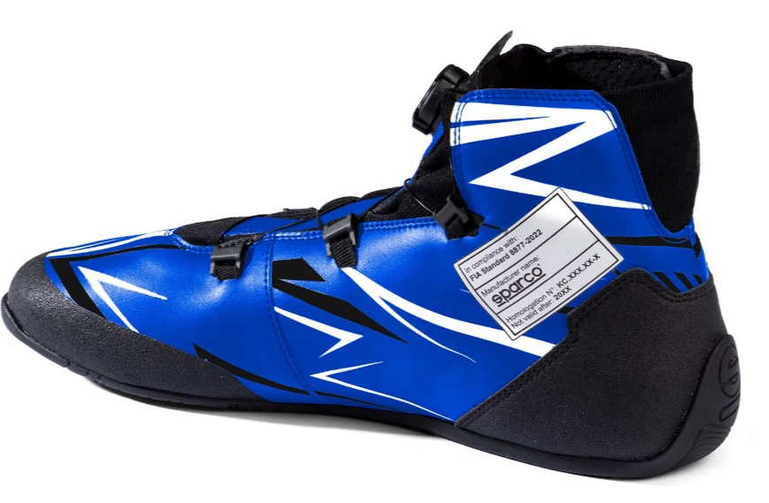 Sparco K-rapid FIA 8877-2022 blauw/zwart/wit