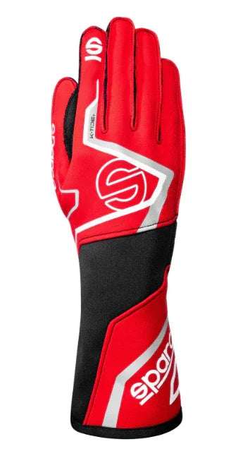 Sparco k arrow fia 8877 2022 handschoenen zwart geel