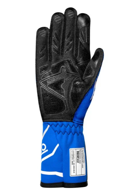k+ FIA 8877-2022 kart handschoenen blauw/zwart - KartKings