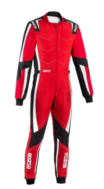 Sparco kerb advanced overall rood/zwart - KartKings
