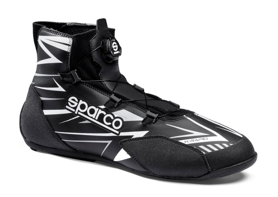 Sparco K-rapid FIA 8877-2022 (mit Schnellverschluss) schwarz/weiß