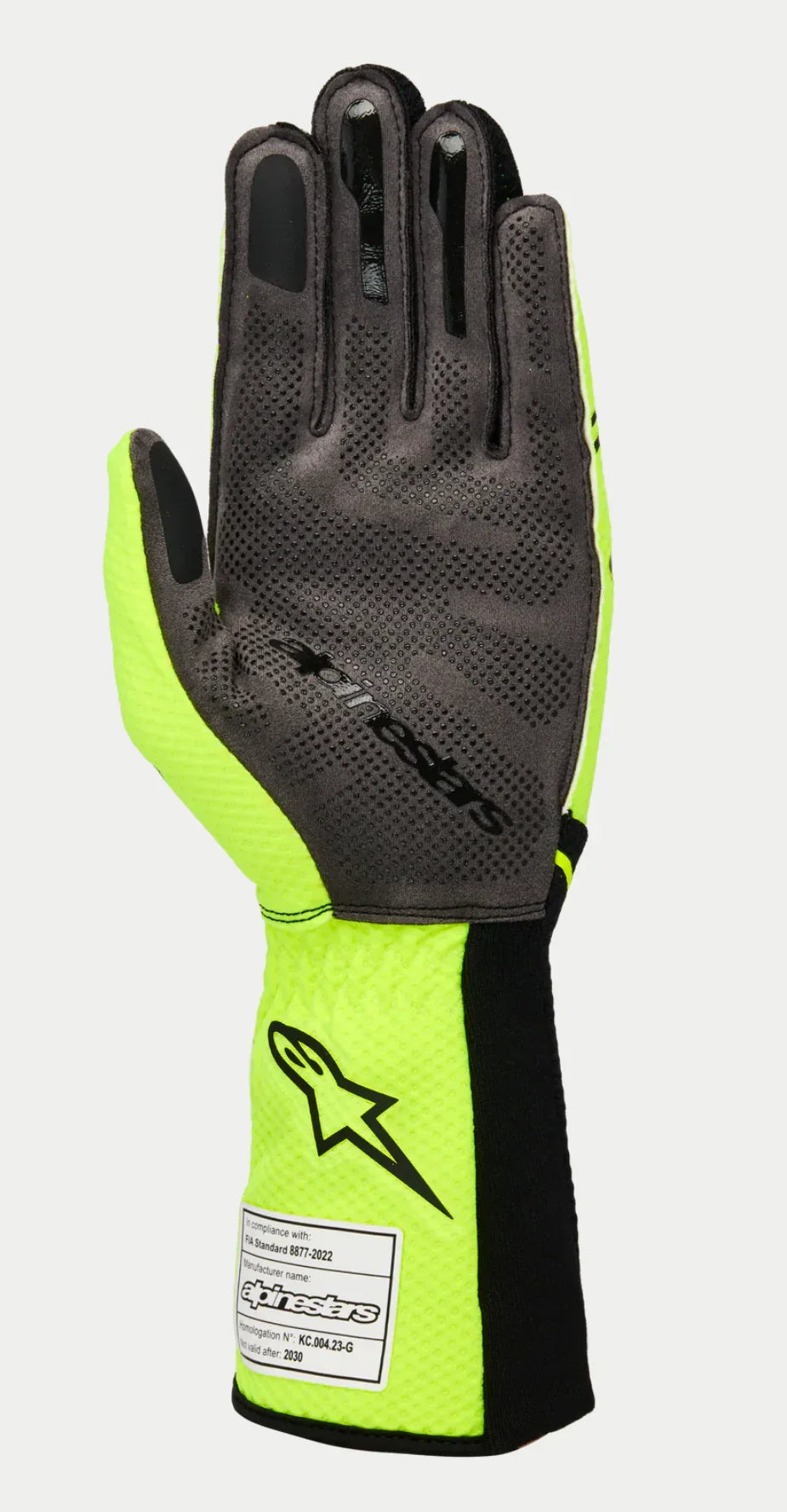 Alpinestars Tech 1-KX V4 fluor geel / zwart FIA karting - KartKings