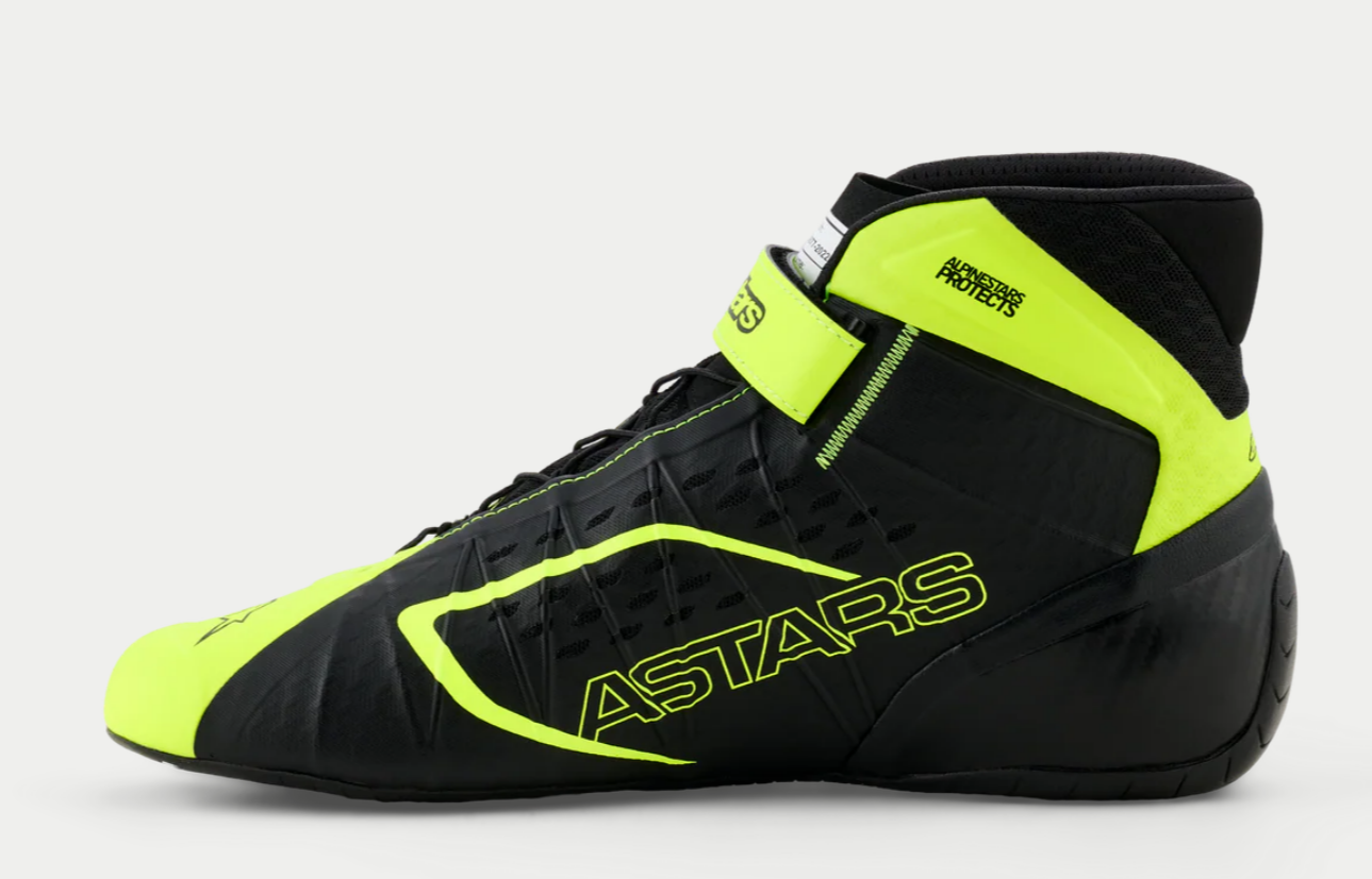 Alpinestars KX V3 FIA gekeurde kartschoenen fluor geel/zwart - KartKings