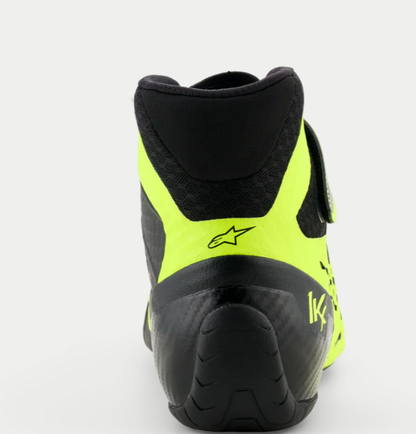 Alpinestars KX V3 FIA gekeurde kartschoenen fluor geel/zwart