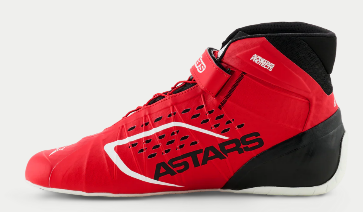 Alpinestars KX V3 FIA kart schoenen rood/zwart