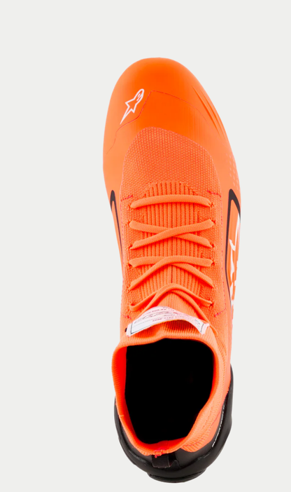 Alpinestars Supertech K FIA kartschoenen fluor oranje / zwart