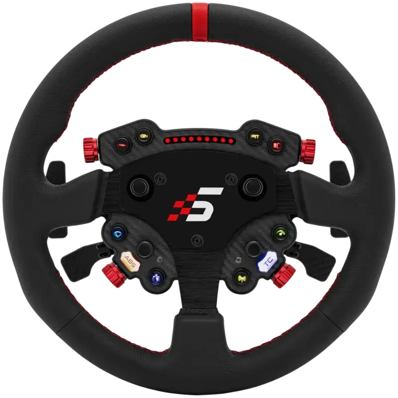 Simagic GT1 steering wheel with Pro HUB / Knob - Leather - KartKings