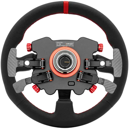 Simagic GT1 steering wheel with Pro HUB / Knob - Leather - KartKings