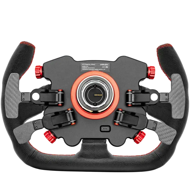 Simagic GTC-C Steering Wheel - Leather - KartKings