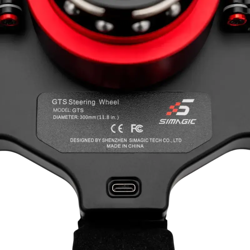 Simagic GTS Steering Wheel Alcantara