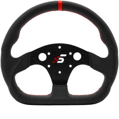 Simagic P-325D steering wheel rim (K), 325mm - leather - KartKings