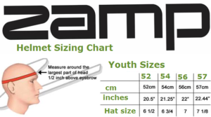 Zamp RZ-48 Youth kids carbon