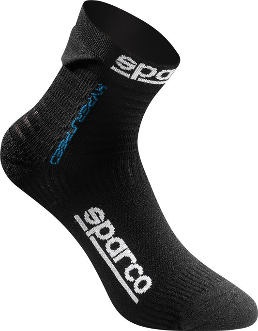 Sparco Gaming hyperspeed sokken zwart / blauw