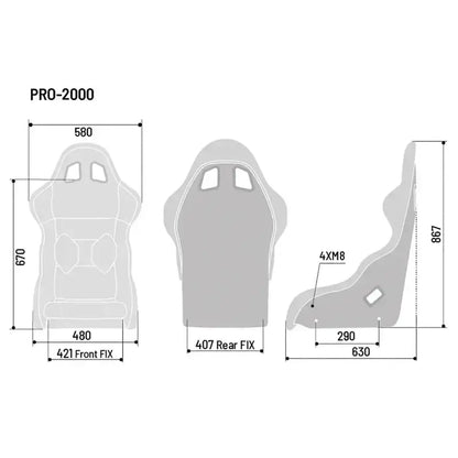 Sparco Pro 2000 QRT Martini Edition - Grey - KartKings