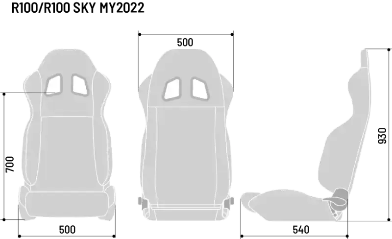Sparco R100 Race Seat