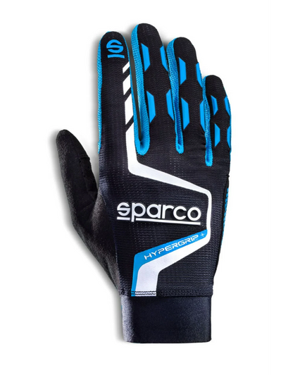 Sparco sim racing gloves hypergrip zwart/blauw - KartKings