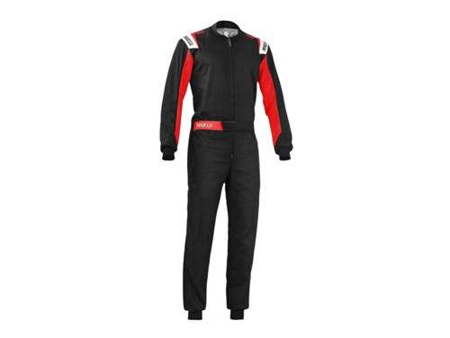 Sparco raceoverall Rookie zwart/rood