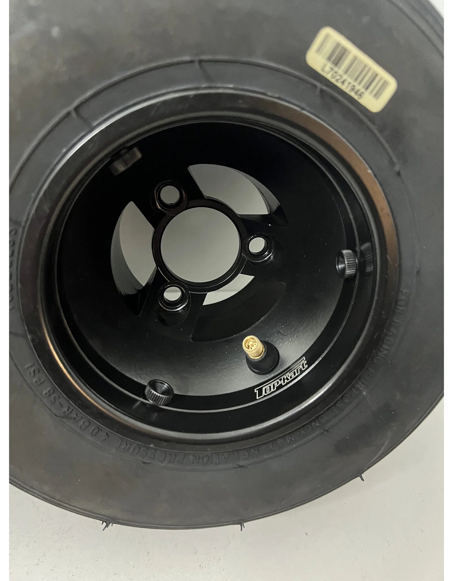 Top Kart voorvelgen 130MM met Le cont option banden erom