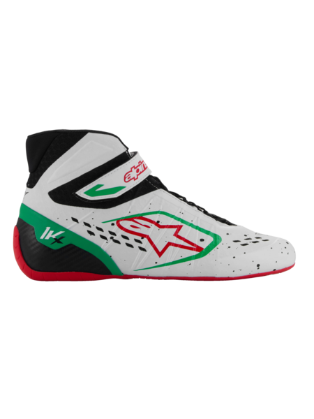 Alpinestars KX V3 FIA kart schoenen wit/groen/rood
