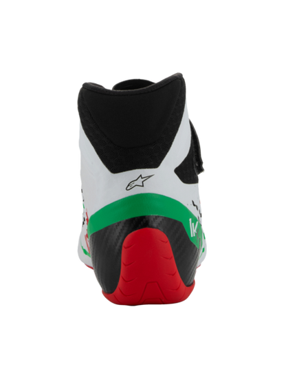 Alpinestars KX V3 FIA kart schoenen wit/groen/rood