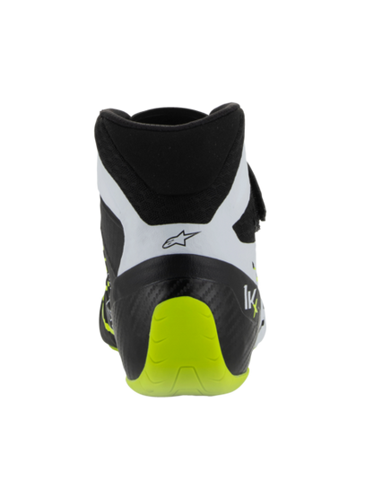 Alpinestars KX V3 FIA gekeurde kartschoenen zwart/wit/fluor geel